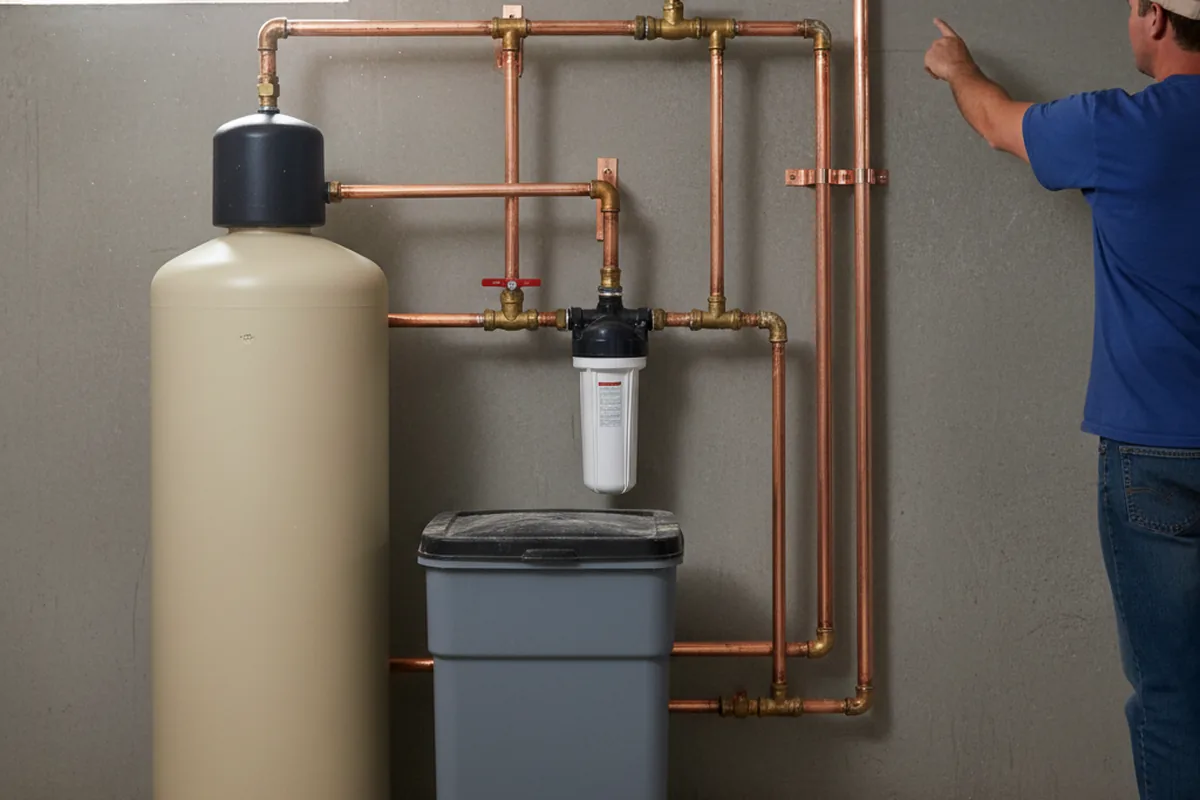 Whole-house water treatment system installed in Culver